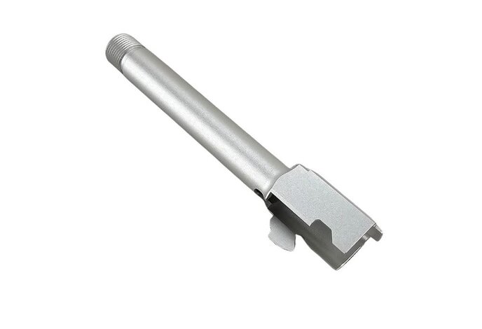 Pro-Arms 14mm CCW Threaded Barrel for Umarex Glock G17 GEN3 / GEN4 Silver