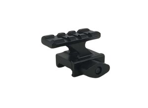 Airsoft Extreme Aluminum angled 1.25" weaver  riser mount. thumbscrew