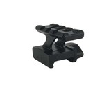Aluminum angled 1.25" weaver  riser mount. thumbscrew