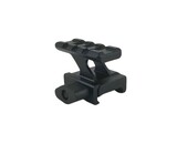 Aluminum angled 1.25" weaver  riser mount. thumbscrew