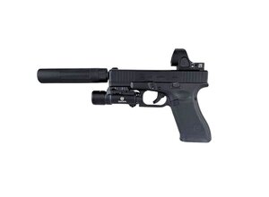 Elite Force AEX Custom GLOVE BOX SPECIAL Umarex Elite Force GLOCK G45 GEN5 Green Gas Full Blowback Pistol by VFC