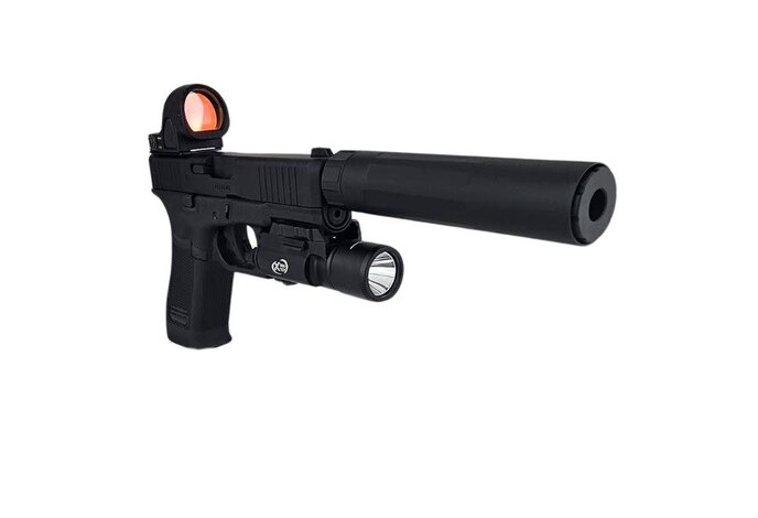 AEX Custom GLOVE BOX SPECIAL Umarex Elite Force GLOCK G45 GEN5 Green Gas Full Blowback Pistol by VFC