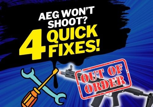 AEG Won’t Shoot? 4 Quick Fixes to Get You Back in the Fight
