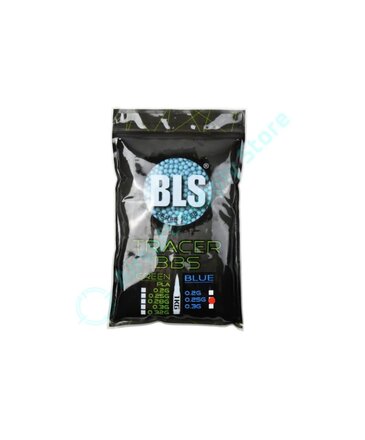 Airsoft Extreme AEX 0.25g 4000ct 6mm Airsoft Tracer BBs Blue