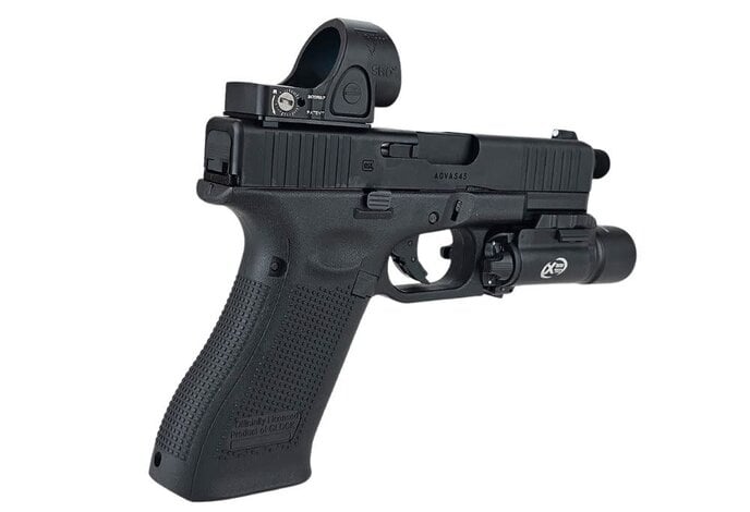 AEX Custom CERBERUS  Umarex Elite Force GLOCK G45 GEN5 Green Gas Full Blowback Pistol by VFC