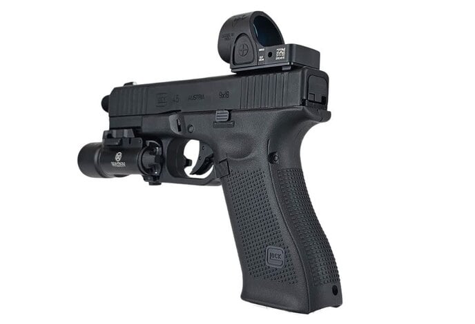 AEX Custom CERBERUS  Umarex Elite Force GLOCK G45 GEN5 Green Gas Full Blowback Pistol by VFC