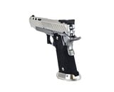 AEX Custom MIDORI SOUR Tokyo Marui Hi Capa 5.1 Gas Blowback Pistol, Silver / Green