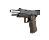 AEX Custom DESERT MOCHA Tokyo Marui Hi Capa 5.1 Gas Blowback Pistol, Grey  / Brown / Black