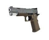 AEX Custom DESERT MOCHA Tokyo Marui Hi Capa 5.1 Gas Blowback Pistol, Grey  / Brown / Black