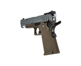 AEX Custom DESERT MOCHA Tokyo Marui Hi Capa 5.1 Gas Blowback Pistol, Grey  / Brown / Black