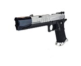 AEX Custom OCP CIVIC ORDER Tokyo Marui Hi Capa 5.1 Gas Blowback Pistol, Black / Silver