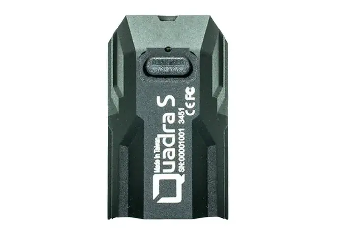 Acetech Quadra S pistol compensator/tracer unit, red/green BB w/LED