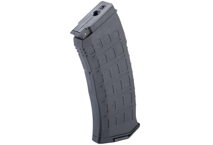 E&L AK12 midcap 150 rd magazine, black