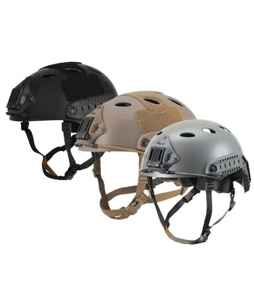 thumbnail image 2 of IMeshbean FAST Helmet Airsoft With Mask - Tactical Ballistic PJ Style - Green 2 of 5