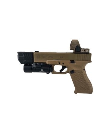 Elite Force AEX Custom SANDMAN – Elite Force GLOCK 19x GBB Pistol FDE / BLK