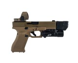 AEX Custom SANDMAN – Elite Force GLOCK 19x GBB Pistol FDE / BLK