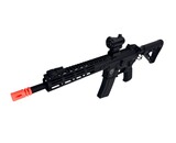 Classic Army MK18 Full Metal 10 inch MLOK Airsoft Electric Gun w/ Red Dot Sight, Black