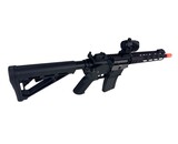 Classic Army MK18 Full Metal 10 inch MLOK Airsoft Electric Gun w/ Red Dot Sight, Black