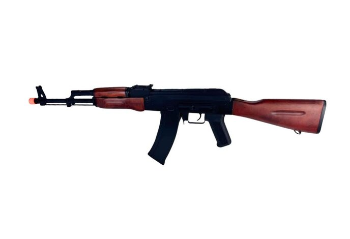 Classic Army AKM Electric Rifle, Metal and Wood, w/ Battery and Charger