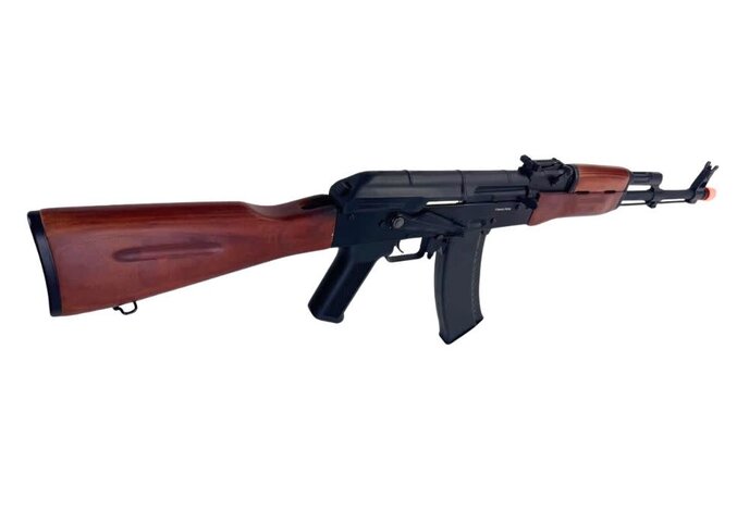 Classic Army AKM Electric Rifle, Metal and Wood, w/ Battery and Charger