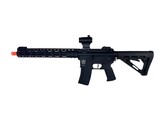 Classic Army MK18 Full Metal 12 inch M-LOK Airsoft Electric Gun w/ Red Dot Sight, Black