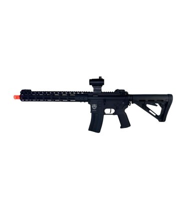 Classic Army Classic Army MK18 Full Metal 12 inch M-LOK Airsoft Electric Gun w/ Red Dot Sight, Black