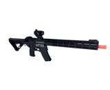 Classic Army MK18 Full Metal 12 inch M-LOK Airsoft Electric Gun w/ Red Dot Sight, Black