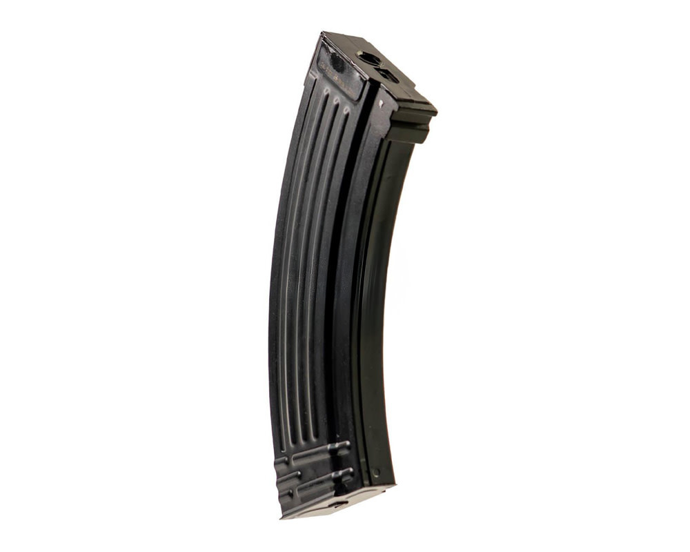 E&L Airsoft E&L AK47 Mid-cap 120 rd Metal Magazine, Single