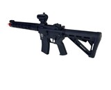 Classic Army MK18 Full Metal 12 inch M-LOK Airsoft Electric Gun w/ Red Dot Sight, Black