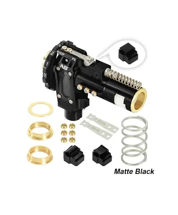 NexxSpeed NexxSpeed CNC Aluminum Hopup Chamber Black Edition for M4 AEG
