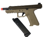 Poseidon Orion No. 3 Performance gas blowback pistol GEN2, FDE/tan