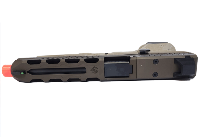 Poseidon Orion No. 3 Performance gas blowback pistol GEN2, FDE/tan