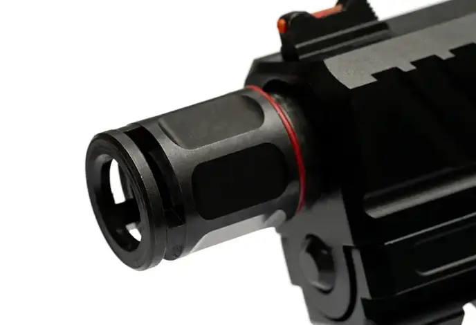 PTS Griffin Armament Micro Carry Comp (14mm CCW) – Steel Pistol Compensator / Thread Protector