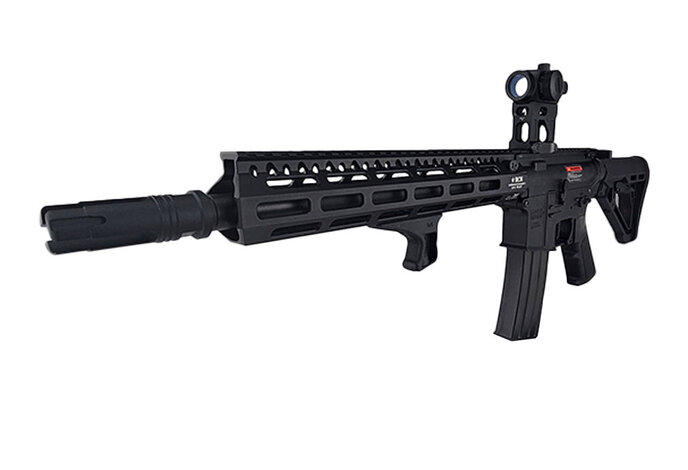 AEX Custom SPEARHEAD Lancer Tactical  L119A2 Rifle AEG