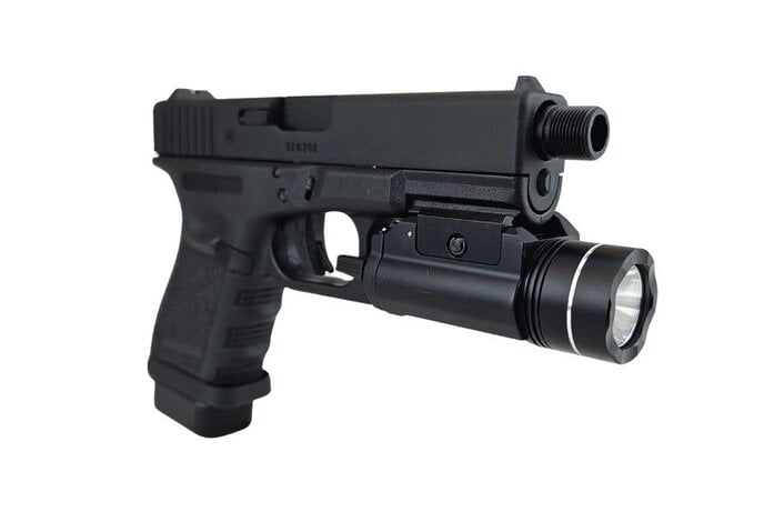 AEX Custom POCKET ROCKET – Elite Force GLOCK 19 Gen3 GBB Pistol BLK