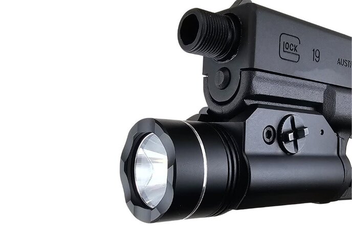 AEX Custom POCKET ROCKET – Elite Force GLOCK 19 Gen3 GBB Pistol BLK