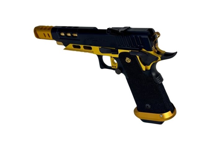 AEX Custom Black Midas- Hi Capa 5.1, Black/Gold