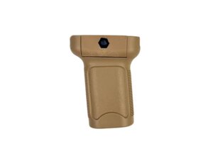 Airsoft Extreme Vertical battlegrip, weaver mount, tan