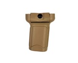 Vertical battlegrip, weaver mount, tan