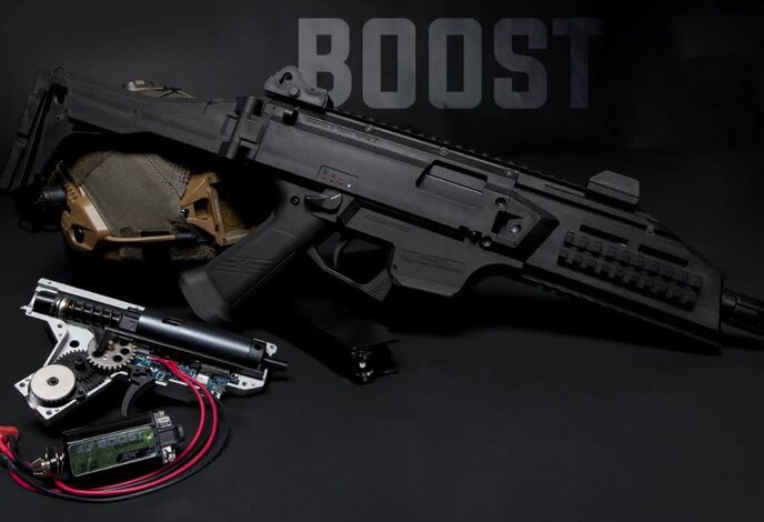 ASG CZ Scorpion EVO 3 SMG, Boost Edition, electric rifle