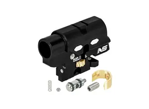 NexxSpeed NexxSpeed CNC Aluminum Hopup Chamber V2 (BLACK) - Tokyo Marui Hi-CAPA 4.3 / 5.1 / Gold Match / 1911