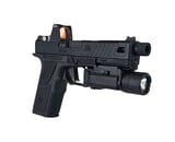 AEX Custom SMOOTH OPERATOR – PTS ZEV 0Z9 Elite GBB Pistol BLK