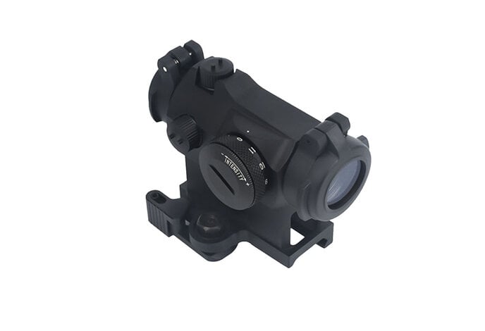 Atlas Custom Works Red T2 Red Dot with QD Mount BLK