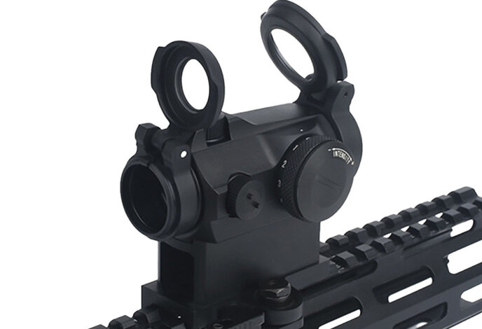 Atlas Custom Works Red T2 Red Dot with QD Mount BLK