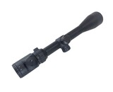 3-9X40E illuminated target scope, includes scope rings