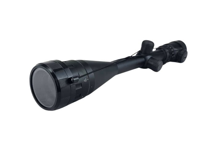6-24X50AOEG illuminated target scope, includes scope rings