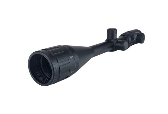 6-24X50AOEG illuminated target scope, includes scope rings