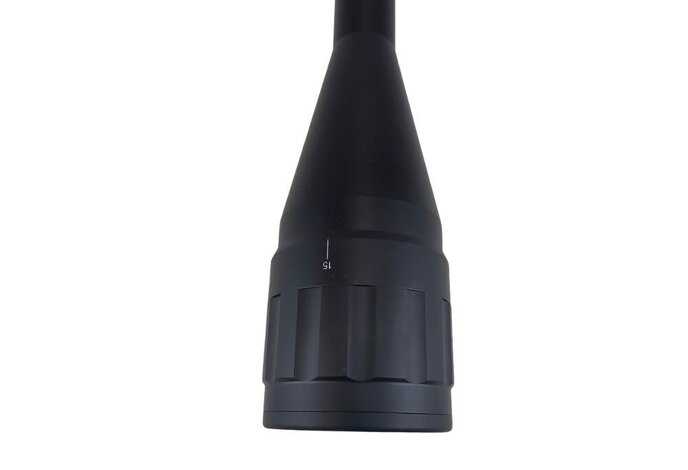 6-24X50AOEG illuminated target scope, includes scope rings