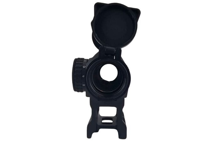 APT2 red dot sight with skeleton riser