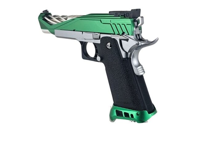 AEX Custom LUCKY CHARMS Tokyo Marui Hi Capa 5.1 Gas Blowback Pistol, Magenta